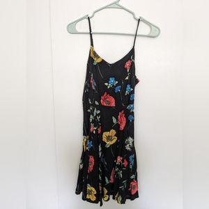 Old Navy floral fit and flare dress size Sm